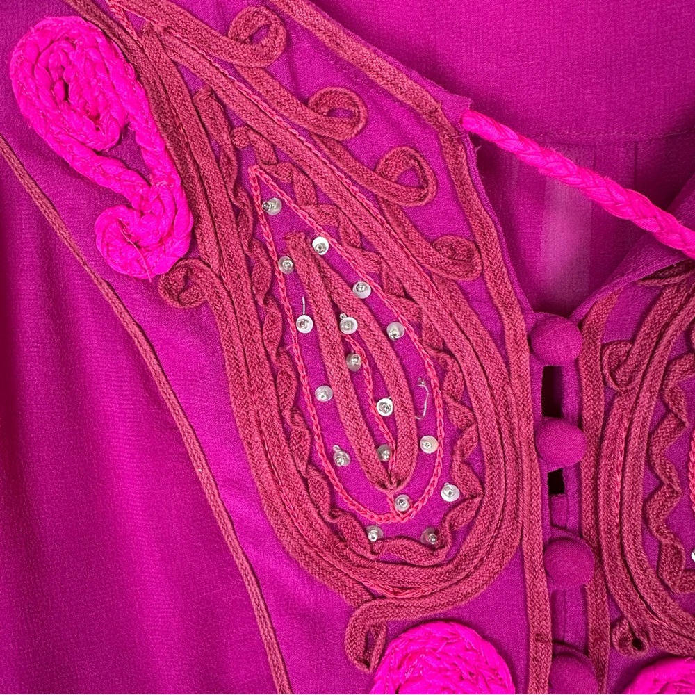 Nanette Lepore Silk Y2K Blouse - Picture 3 of 10